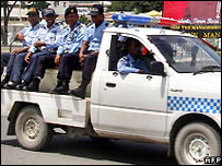 Polícia no Timor Leste (arquivo)