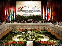Reunião do Mercosul em Assunção