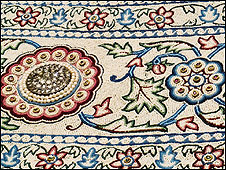 detalhe do tapete (foto: Sotheby's)