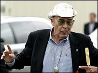 O escritor Hunter S. Thompson
