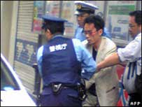 Local do ataque em Tóquio