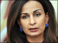 وفاقی وزیر اطلاعات شیری رحمان