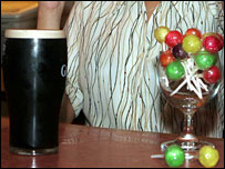 Pirulitos em bar de Aylesbury