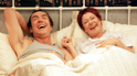 Ben and Susan Harper in Bed Laughing