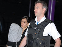 David Banda desembarca no aeroporto de Heathrow