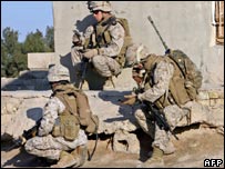 سربازان آمریکایی در تل عفر- عکس آرشیو