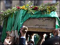 funerais dos mortos nos ataques de terça-feira