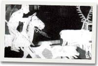 Un o ffenestri'r llyfrgell