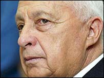 Ariel Sharon, primeiro-ministro de Israel