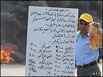 Lübnanlı gösterici