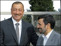 محمود احمدی نژاد و الهام علی اف