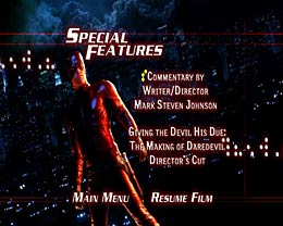 Daredevil Director's Cut DVD