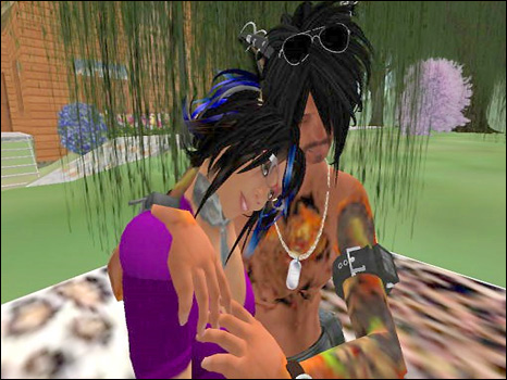 Stacy Passel met her partner in Second Life