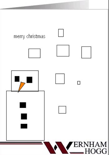 Etch-a-Sketch Snowman