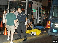 Vítimas do incêndio em Buenos Aires foram atendidas nas ruas