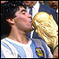 Maradona liderou a Argentina naquele ano