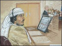 Selim hamdan'ın yargılandığı duruşmadan bir skeç