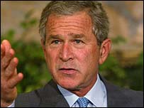 अमरीकी राष्ट्रपति जॉर्ज बुश