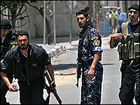 Gazze'deki Hamas güçleri