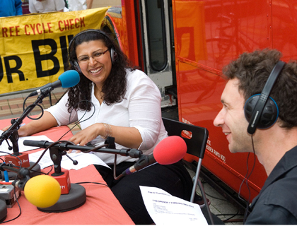 Kath Melandri and Simon Lederman