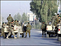 سربازان افغان در قندهار