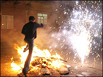 چهارشنبه سوری در تهران