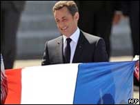 O presidente francês, Nicolas Sarkozy