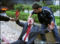 زخمی انفجار الجزایر