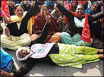 ہڑتالی کارکن