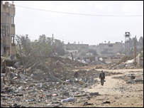 Gaza foi atacada durante três semanas por tropas israelenses