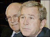 जॉर्ज बुश और डिक चेनी