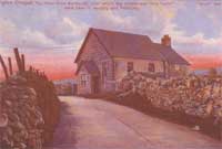 Cerdyn post a gyngyrchwyd adeg y goleuni