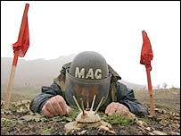 بارودی سرنگوں 