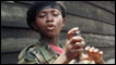 An African child soldier