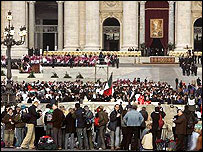 Papa'nın cenaze töreni