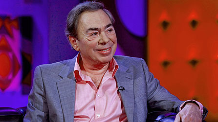 Andrew Lloyd Webber on Friday Night With Jonathan Ross (image: BBC/Hot Sauce)