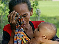 Endonezyalı bir kadın