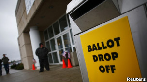 美國總統大選投票箱