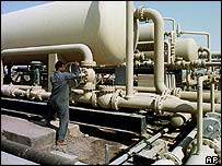 Plataforma de petróleo iraquiana