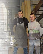 Steve Lane and Alan Davies.