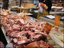 Cửa hàng thực phẩm ở Hong Kong