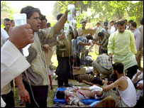 मस्जिद में धमाका