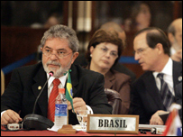 O presidente Luiz Inácio Lula da Silva