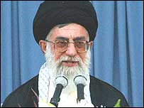 İran'ın dini lideri Ayetullah Ali Hamaney