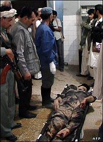 سرباز زخمی پليس در بيمارستان هرات