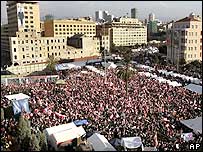 تظاهرات در بیروت (عکس از آرشيو) 