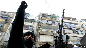 عضو ارتش آزاد سوریه در حلب