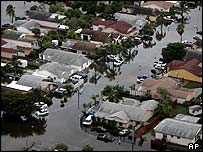 Nova Orleans após a passagem de Katrina