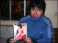 William Villca, sobrevivente de linchamento