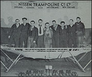 Staff at the Nissen factory 